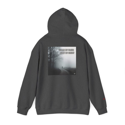Spiritual Journey  Hooded Sweatshirt with Cross Design