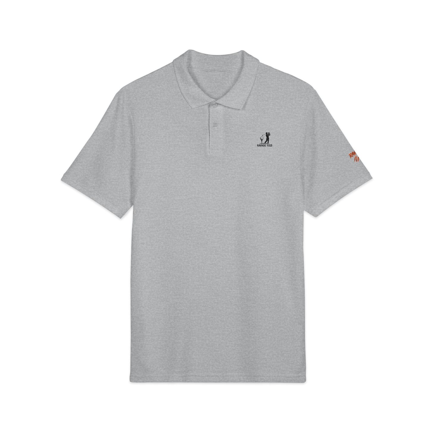 Embroidered Pique Polo Shirt