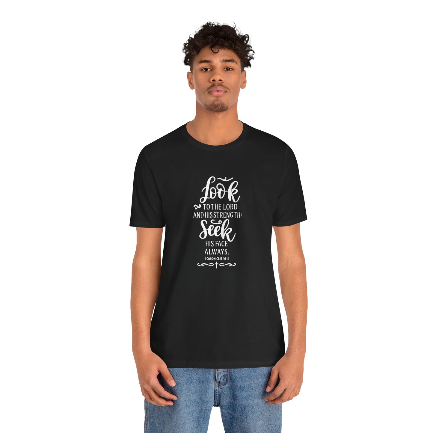 Seek His Guidance Tee: Inspirational Faith Quote Unisex T-Shirt
