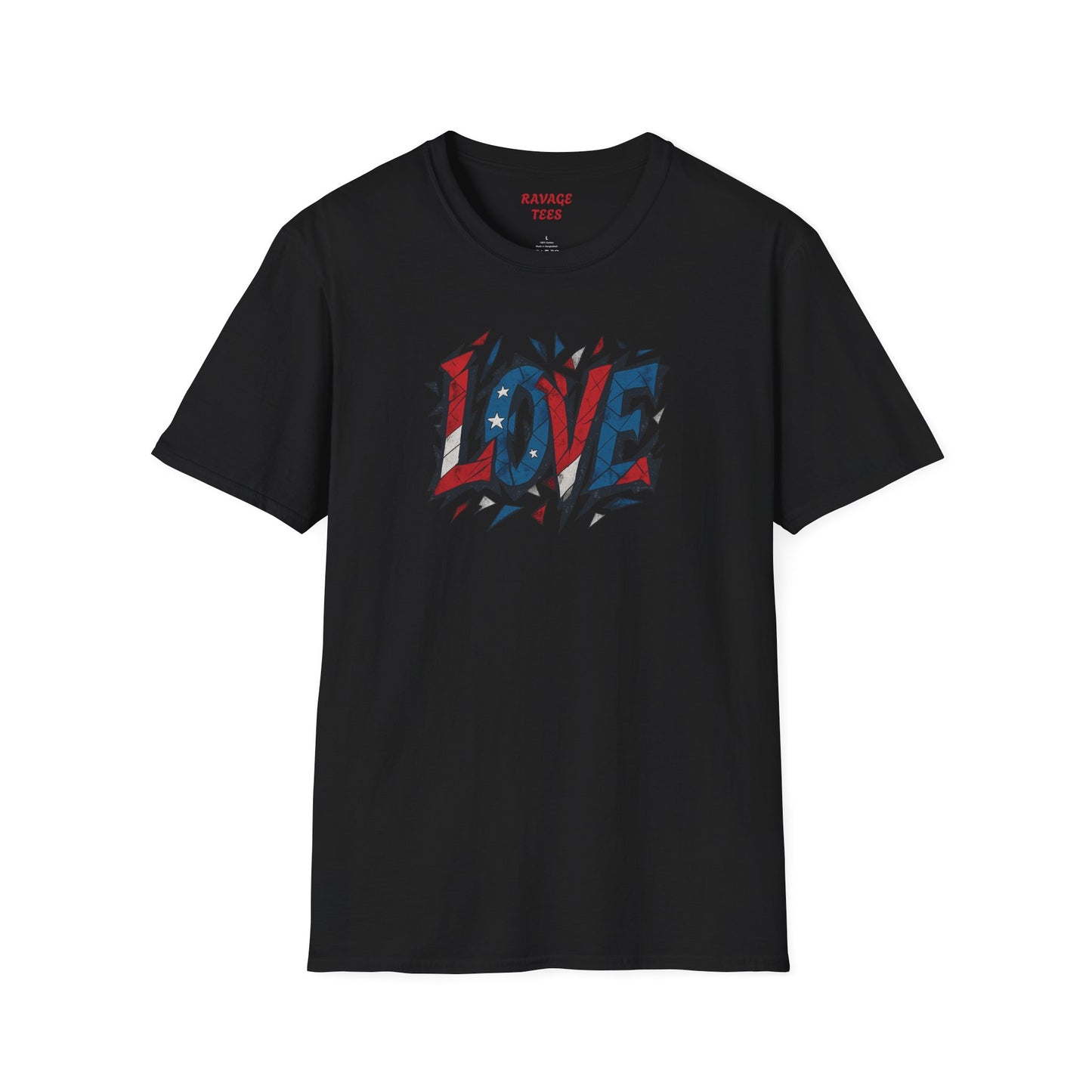 Soft Unisex Freedom & Love Graphic Tee | Gift & Daily Wear