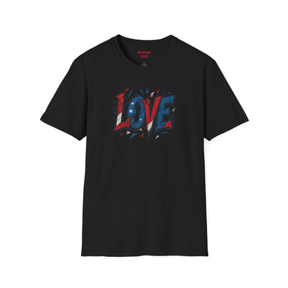 Soft Unisex Freedom & Love Graphic Tee | Gift & Daily Wear