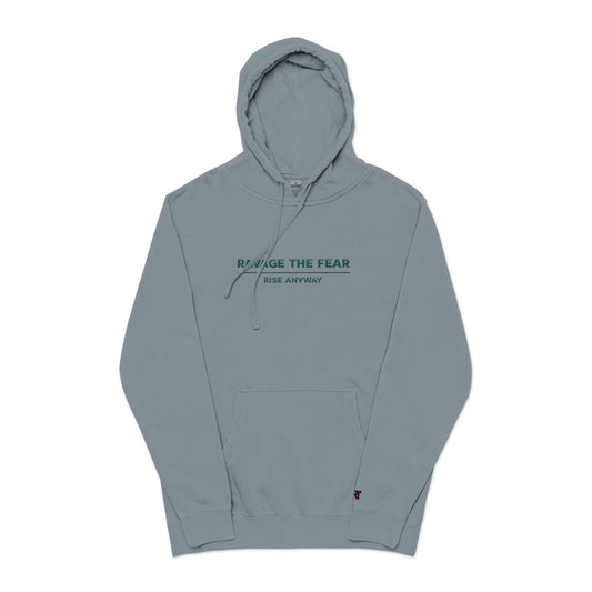 Embroidered Pigment-Dyed Pullover