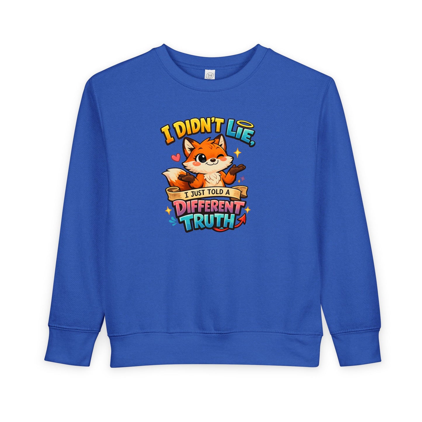 Fox Sweatshirt – Cute “Different Truth”
