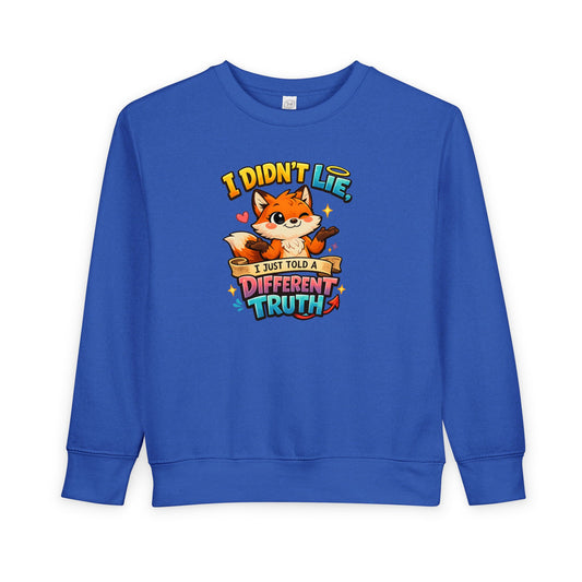 Fox Sweatshirt – Cute “Different Truth”