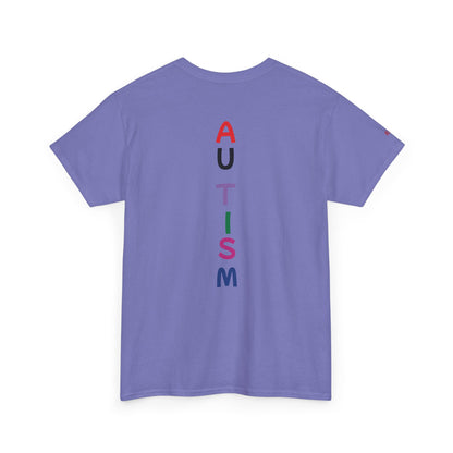 Unisex Autism Awareness Tee - Unique Puzzle Design, Perfect Gift for Friends, Family, and Supporters