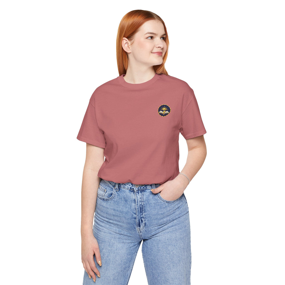 BrightPath Logo Tee — "Knowledge That Moves You Forward" T-Shirt