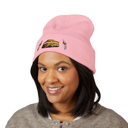 Shutt1eman Embroidered Beanie-- Cuffed Hat