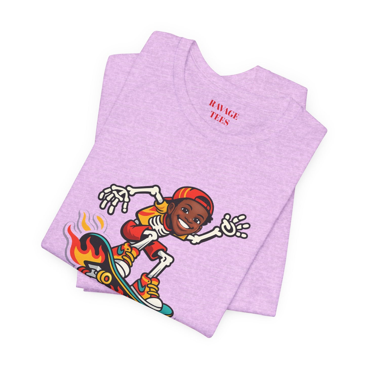 Skateboard Skeleton Tee