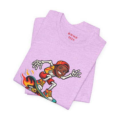Skateboard Skeleton Tee