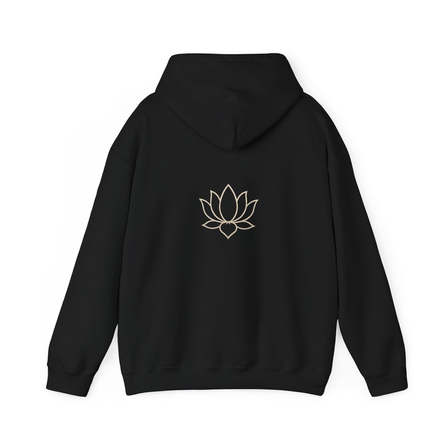 Mindful Message Hooded Sweatshirt – Align with Peace, Power, and Purpose, Yoga Gift, Inspirational Apparel, Cozy Hoodie, Meditation Wear.  Made to inspire your mindset—crafted to elevate your style.