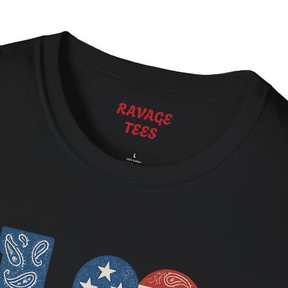 Soft Unisex Freedom & Love Graphic Tee | Gift & Daily Wear