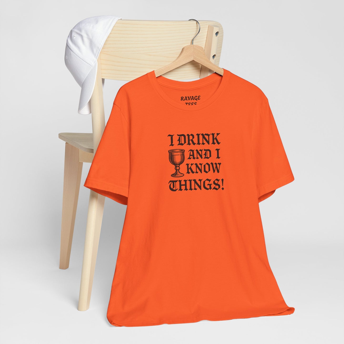 Ravage Funny Drinking Quotes Tee | Unisex Alcohol Humor T-Shirt