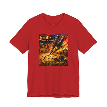 Juneteenth Freedom T-Shirt – 'Freedom Became Permanent'