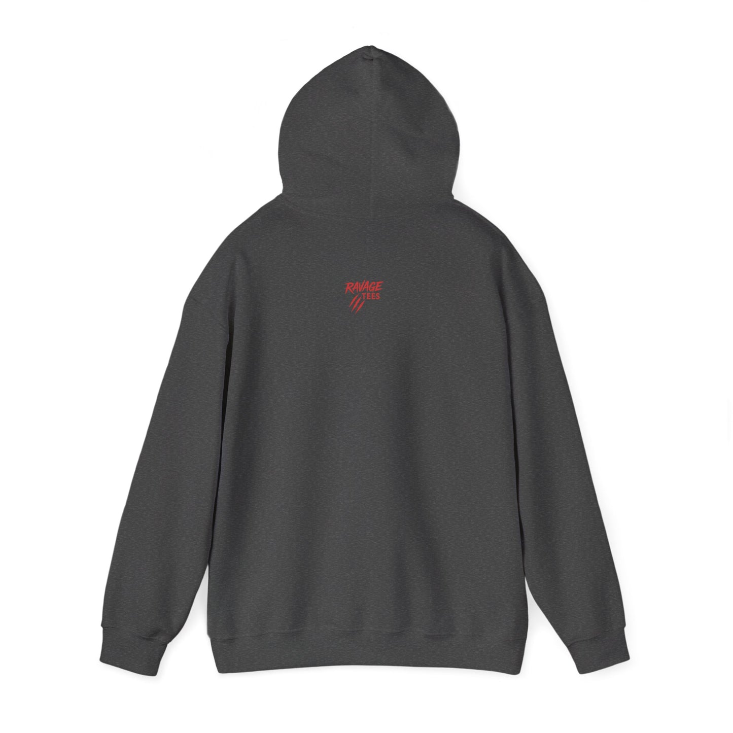 RAVAGE TEES Minimalist Unisex Hooded Sweatshirt – Cozy Everyday Wear for Style and Comfort