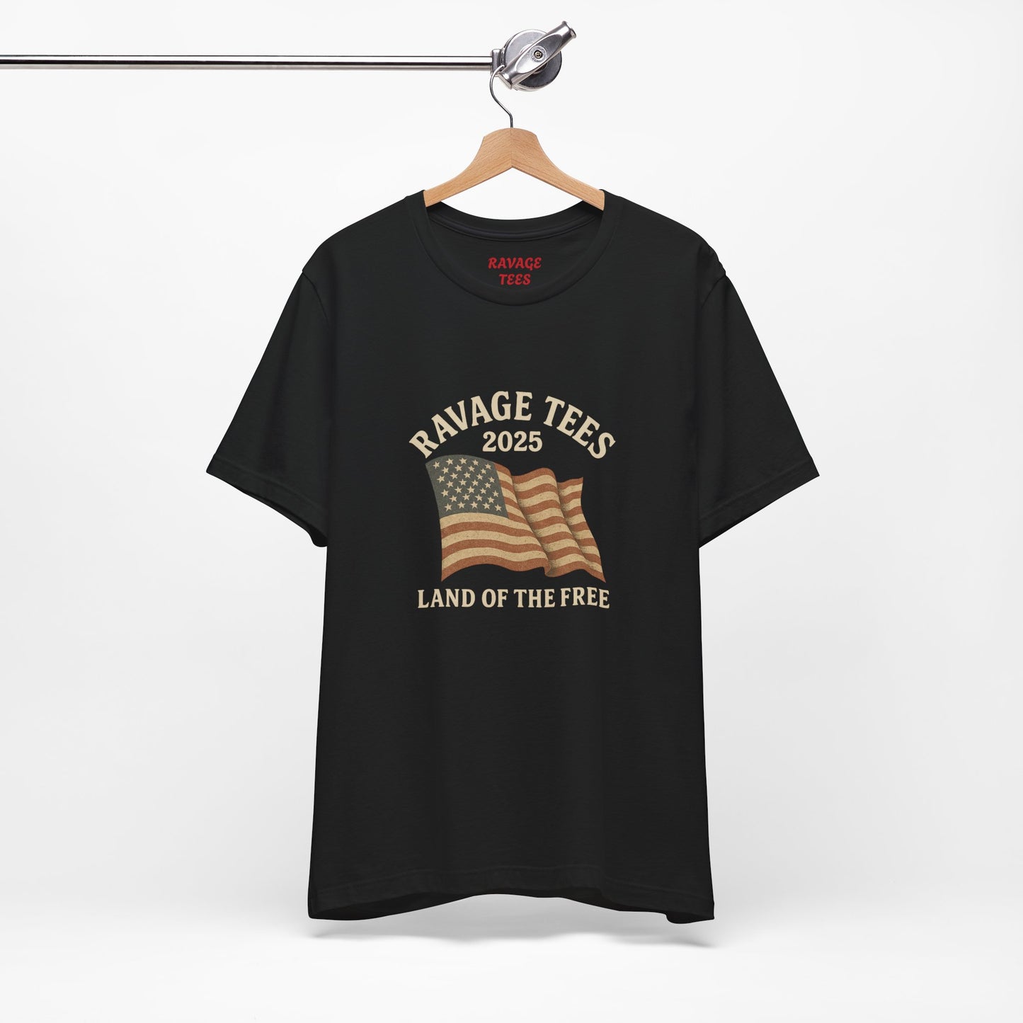 RaVage Vintage Tee: "Land of the Free"