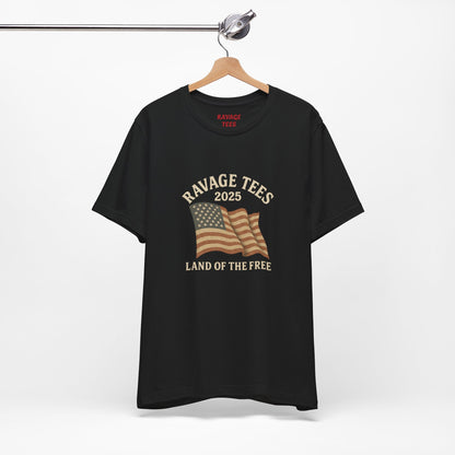 RaVage Vintage Tee: "Land of the Free"