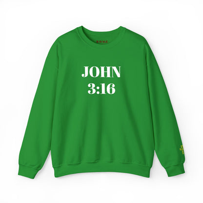 John 3:16 Crewneck Sweatshirt