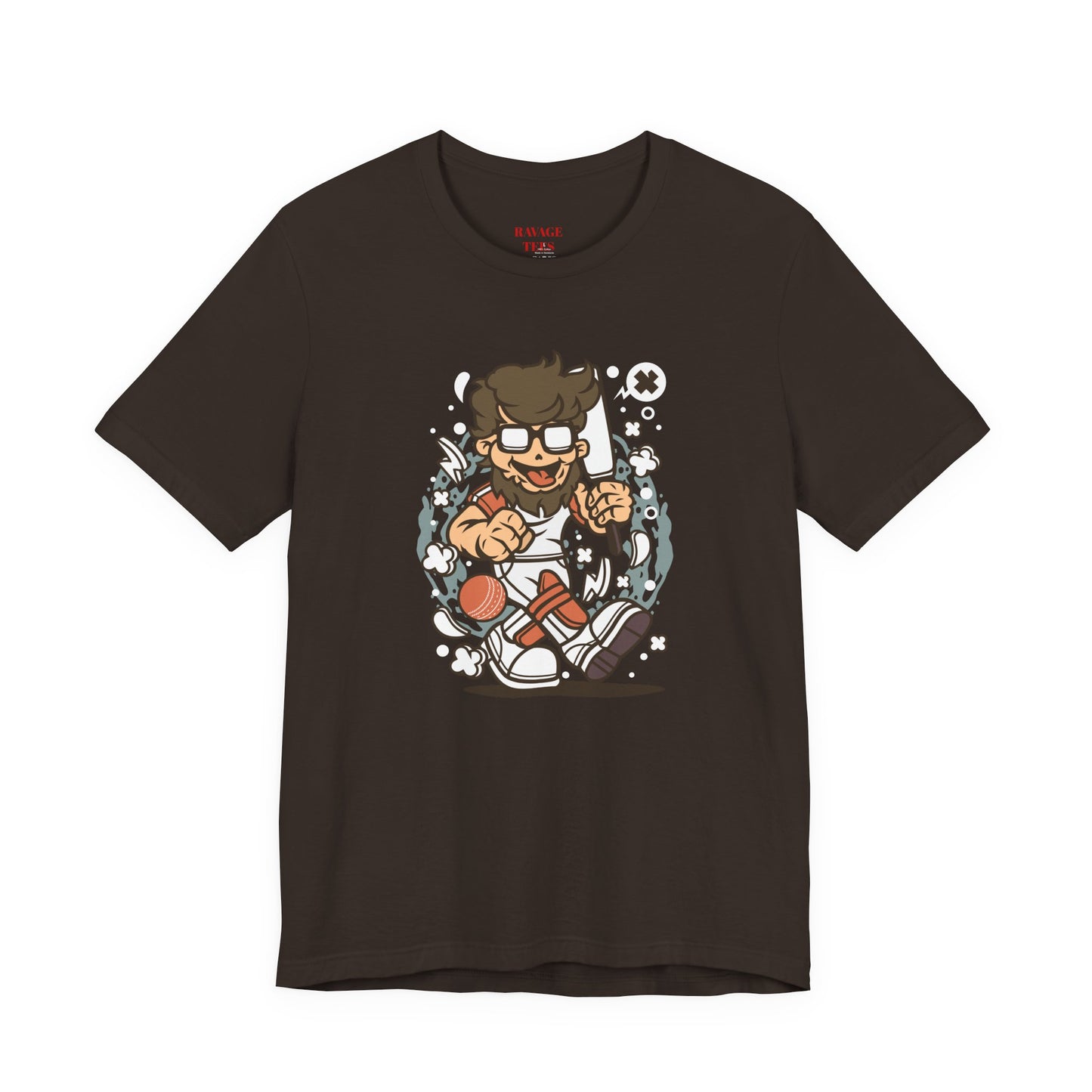 Retro Gamer Cartoon Character Tee