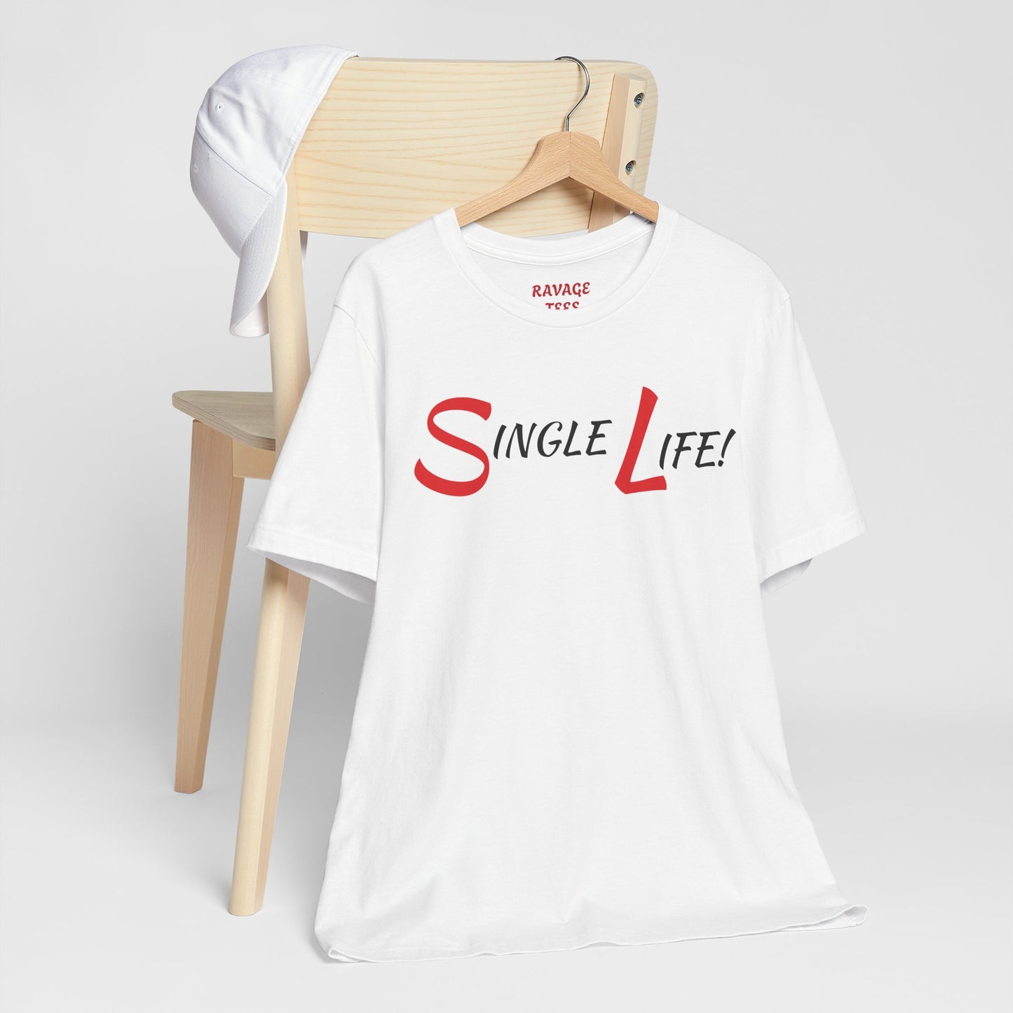 Fun & Playful Single Life Tee – Quirky Casual Shirt for Summer, Friendship Celebrations & Gifts for Singles