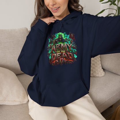 Army of the Dead Hoodie - Horror Zombie Graphic Pullover