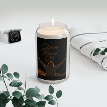 Grace Found Me Scented Soy Candle, Inspirational Aromatherapy Candle, Gift for Home, Relaxation Candle, Self-Care Candle