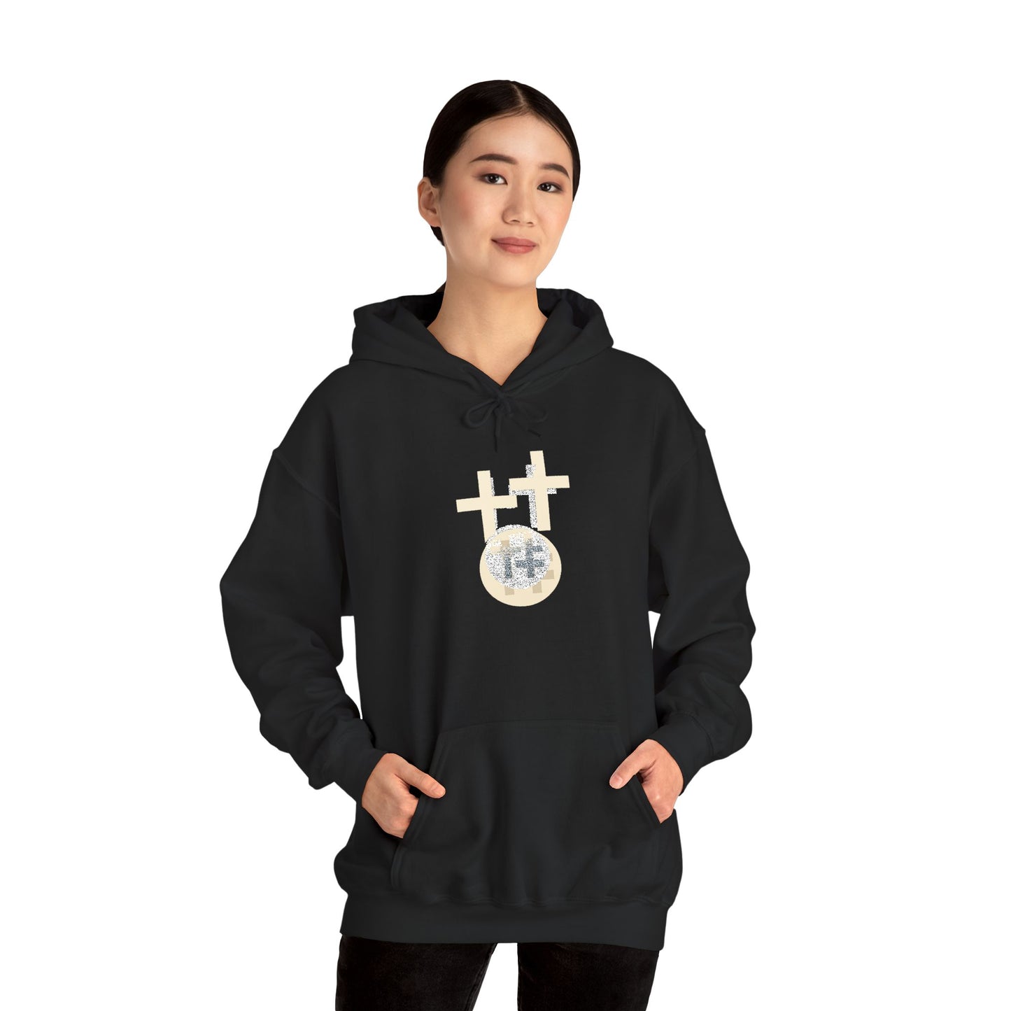 Calvary Cross Unisex Hoodie – Faith-Based Apparel, Christian Symbol Tee, Everyday Casual Wear, Inspirational Gift