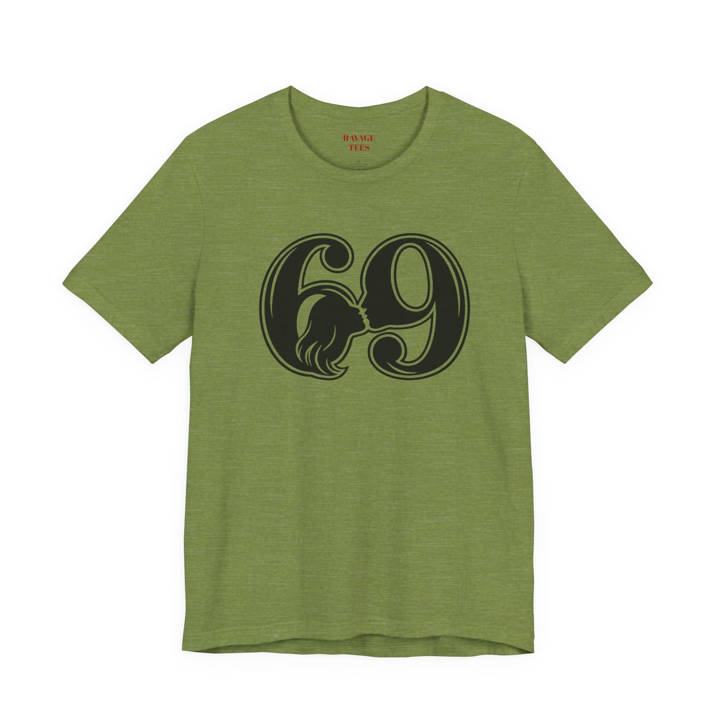 69 Retro Swirl Number Tee