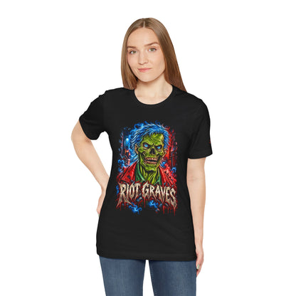 Riot Graves Skull Graphic Tee
