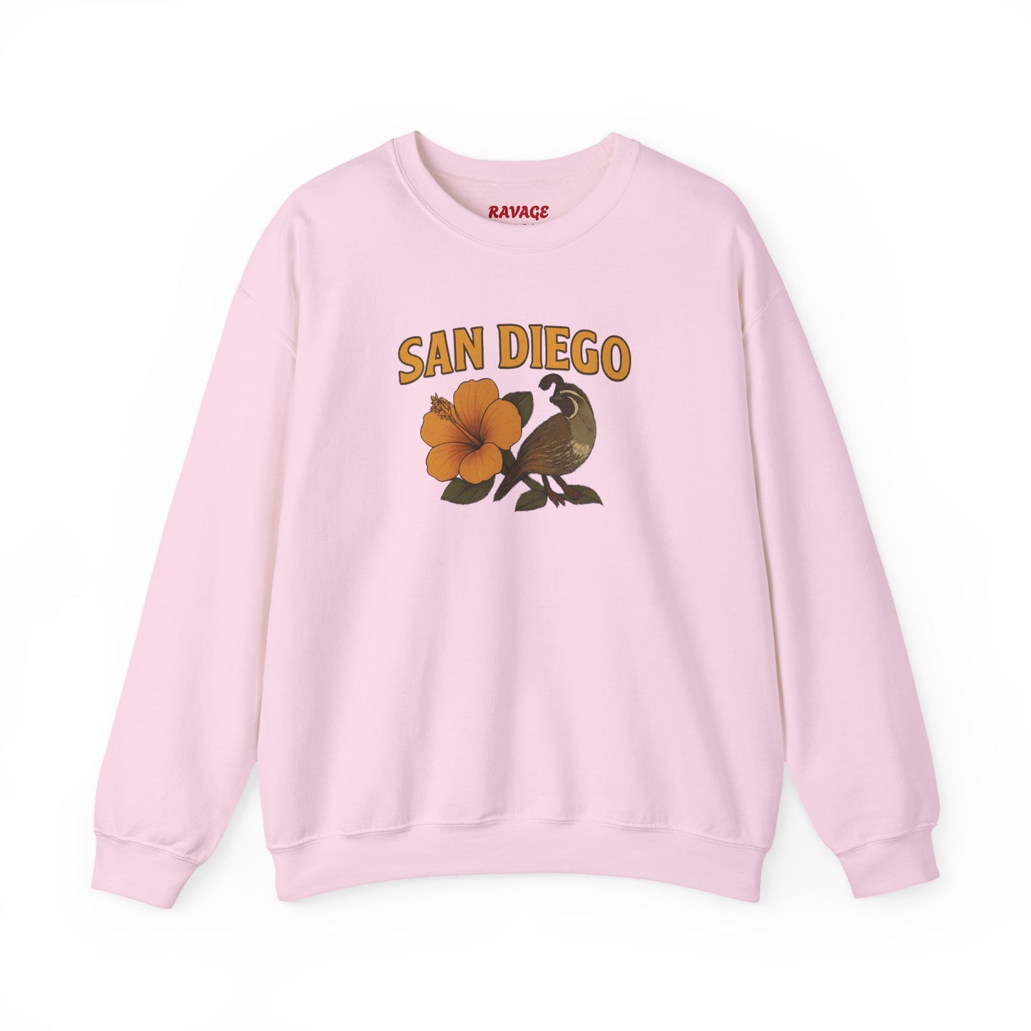 RAVAGE San Diego City Vibe Unisex Crewneck Sweatshirt