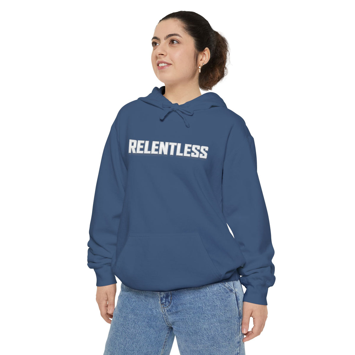 Relentless Hoodie — Inspirational Graphic Pullover