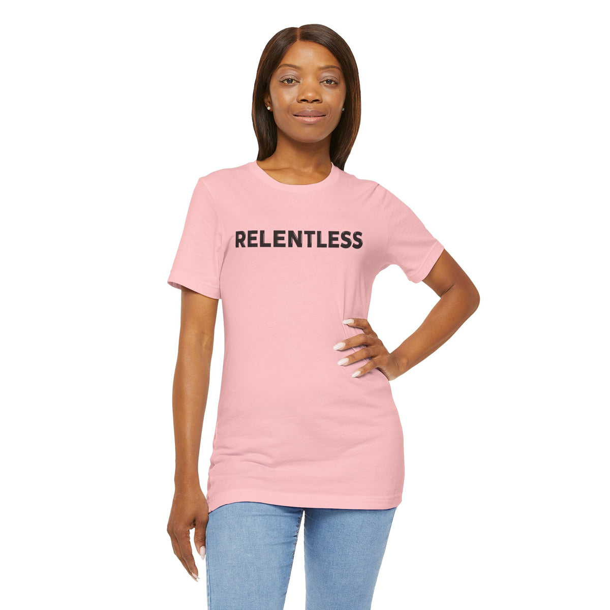 Relentless T-Shirt — Minimal Motivational Tee