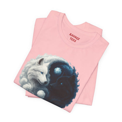 Yin Yang Wolves Tee