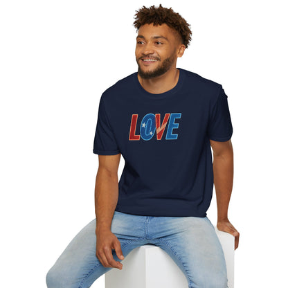 Soft Unisex Freedom & Love Graphic Tee | Gift & Daily Wear