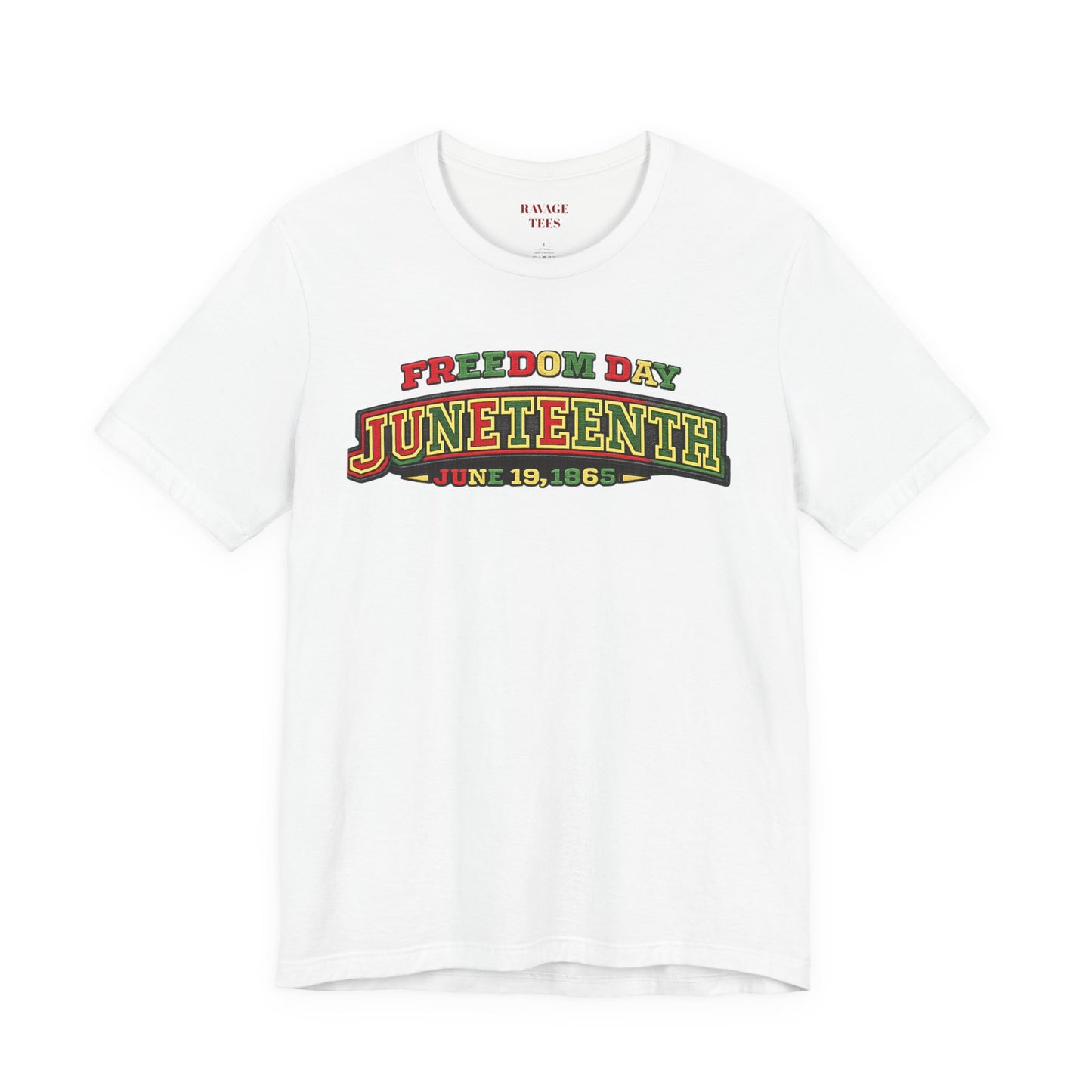 Juneteenth Freedom Day June 19, 1865" Tee