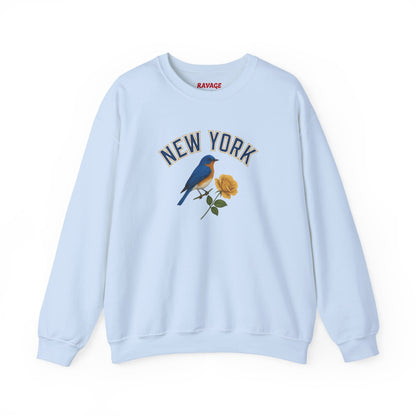 RAVAGE New York Vibe Unisex Crewneck Sweatshirt-Cozy Street wear