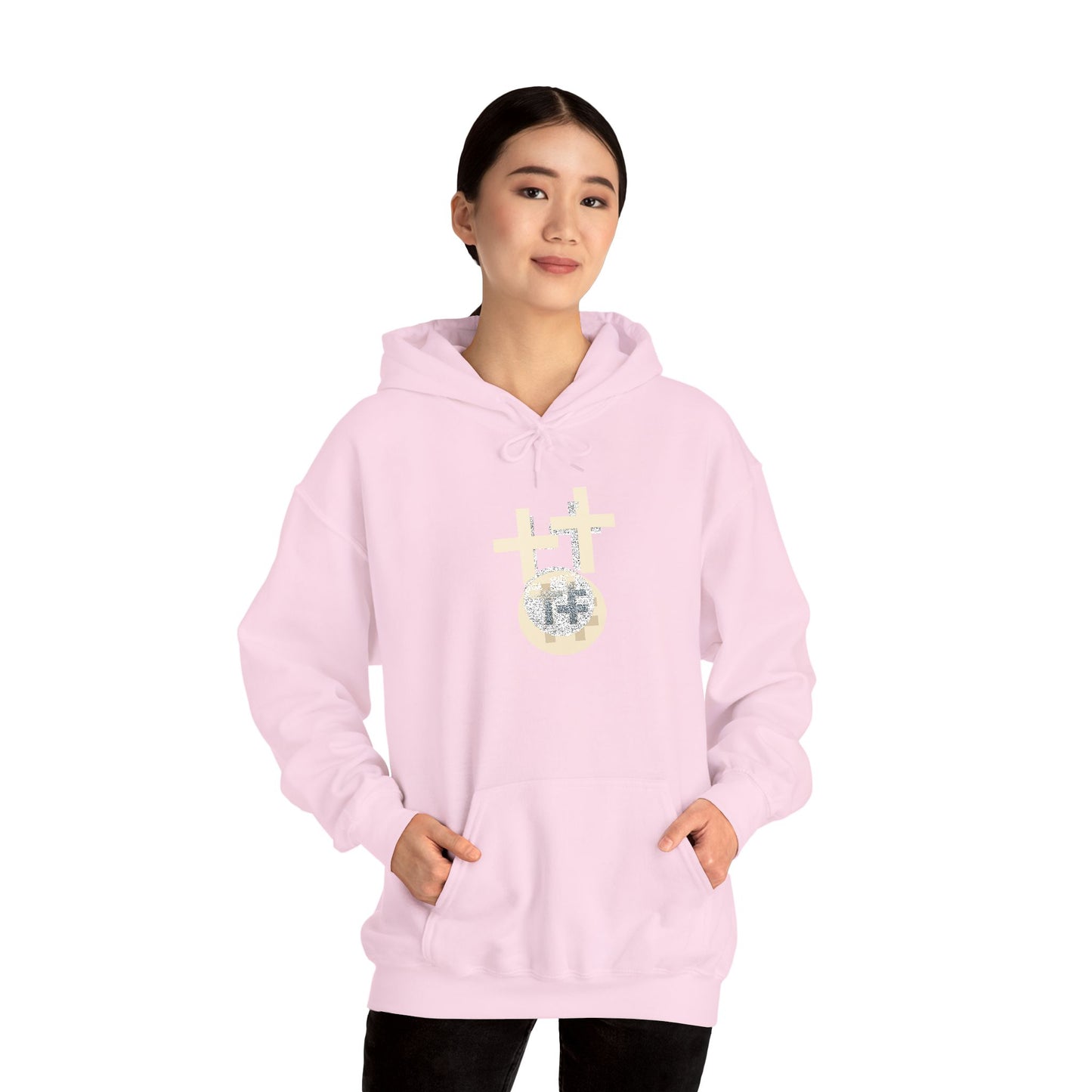 Calvary Cross Unisex Hoodie – Faith-Based Apparel, Christian Symbol Tee, Everyday Casual Wear, Inspirational Gift