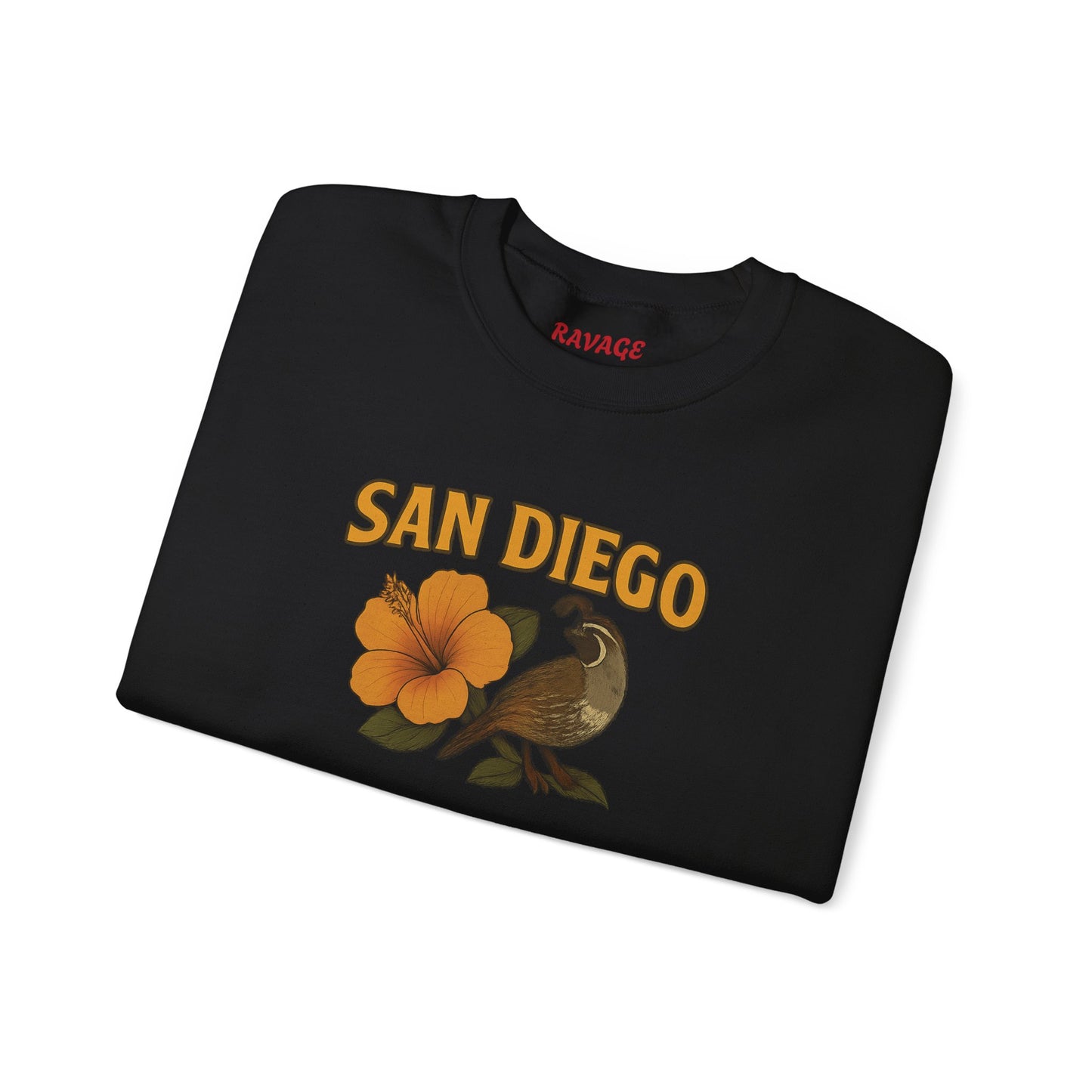 RAVAGE San Diego City Vibe Unisex Crewneck Sweatshirt