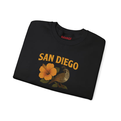 RAVAGE San Diego City Vibe Unisex Crewneck Sweatshirt