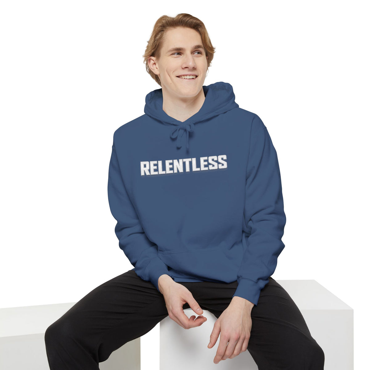 Relentless Hoodie — Inspirational Graphic Pullover