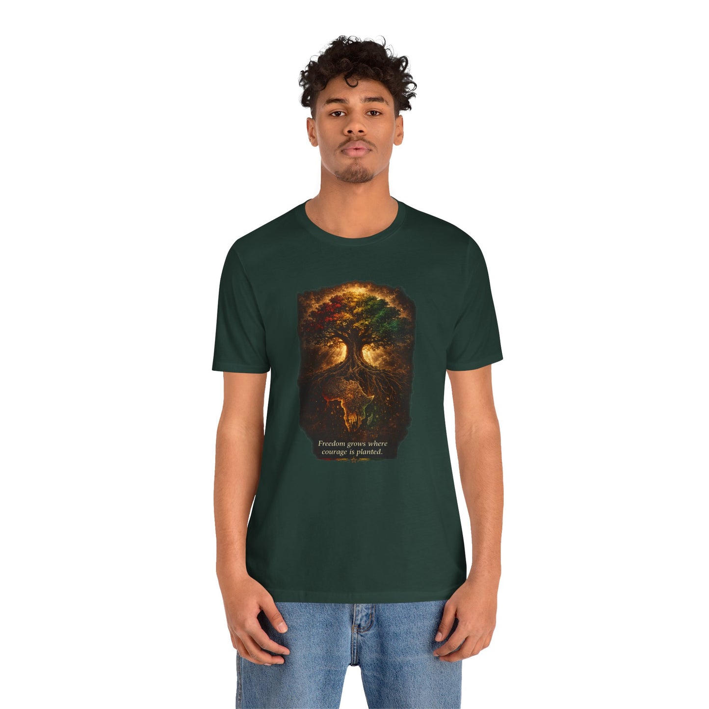 Freedom Tree - "Freedom grows where courage is planted"