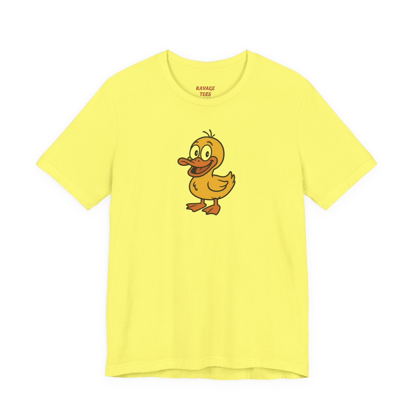 Cute Duck Graphic Tee for Animal Lovers, Unisex T-Shirt, Funny Gift Idea, Casual Wear, Summer Outfit