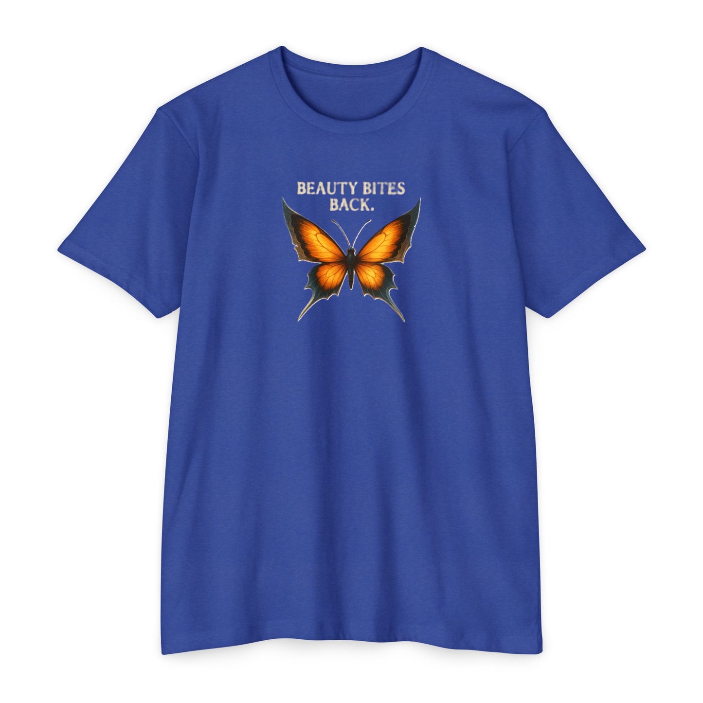 Butterfly Graphic T-Shirt – “Beauty Bites Back”