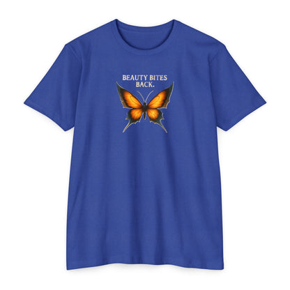Butterfly Graphic T-Shirt – “Beauty Bites Back”
