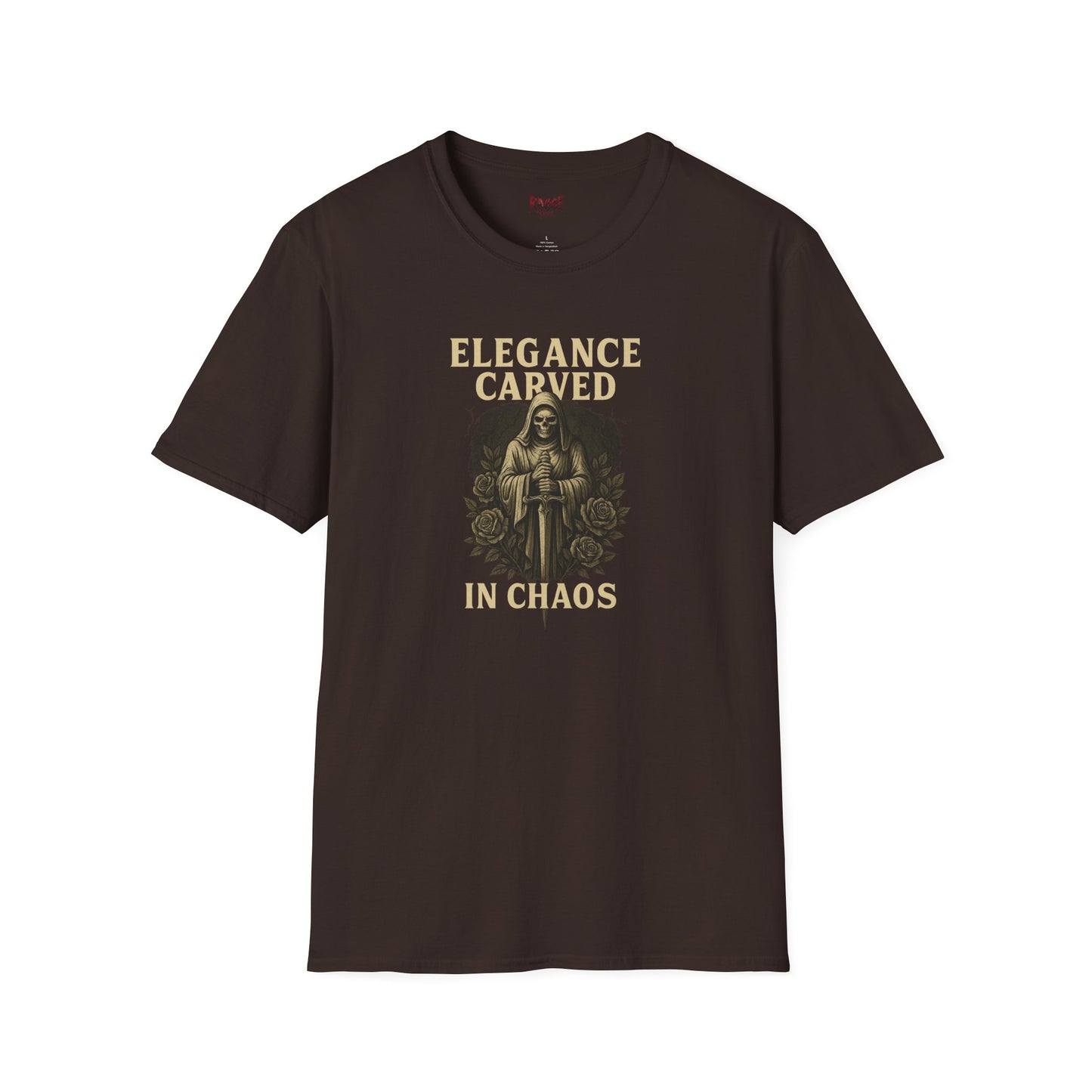ELEGANCE CARVED IN CHAOS TEE