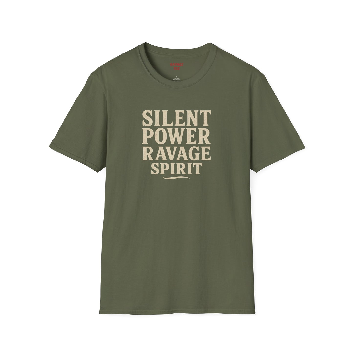 "Silent Power" Ravage Spirit Unisex T-Shirt | Motivational Tee