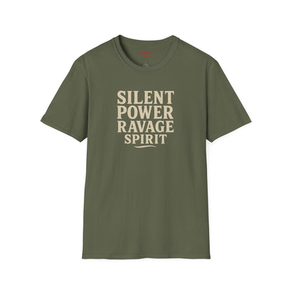 "Silent Power" Ravage Spirit Unisex T-Shirt | Motivational Tee