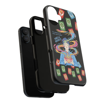 Noodle Lover Phone Case: Vibrant Cute Foodie Magnetic Anime Style