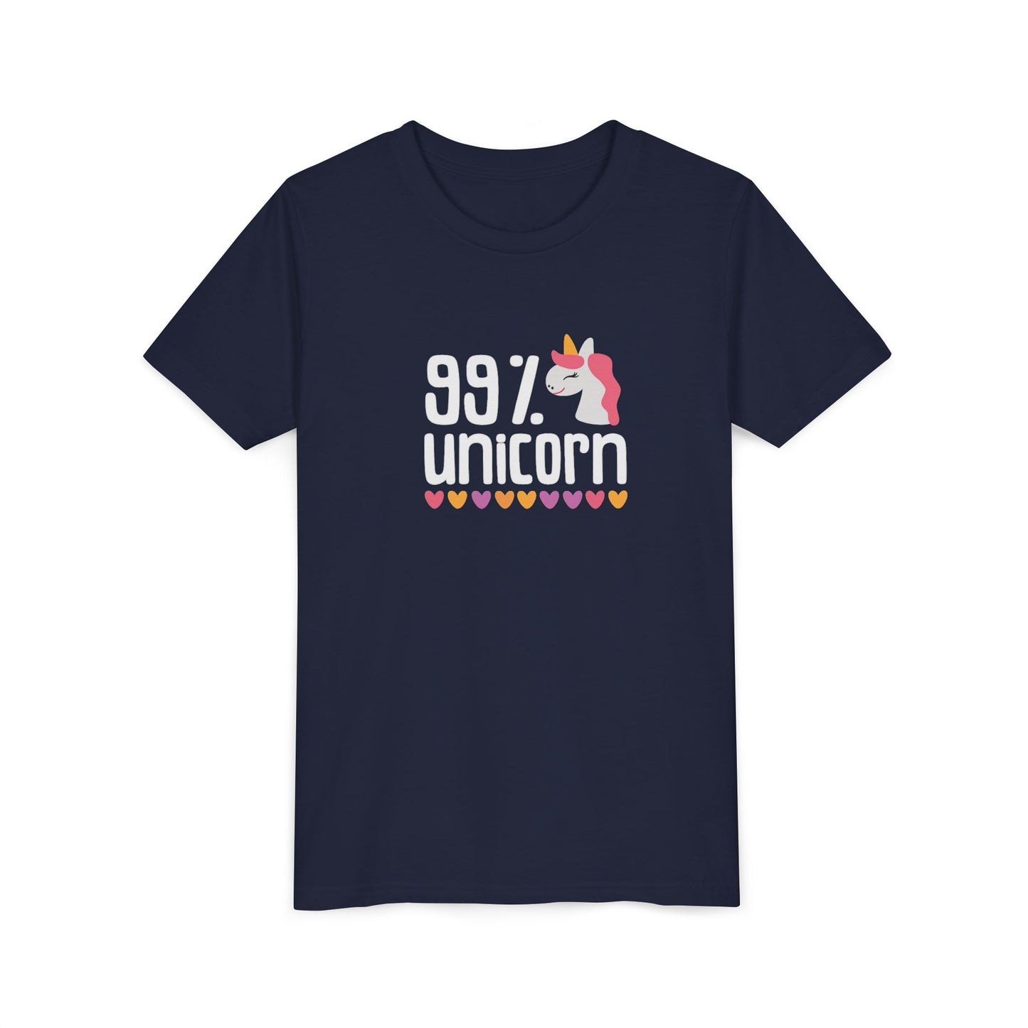 99% Unicorn Youth Tee - Fun & Whimsical Shirt for Kids
