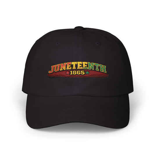 Juneteenth 1865 — Embroidered Celebration Cap
