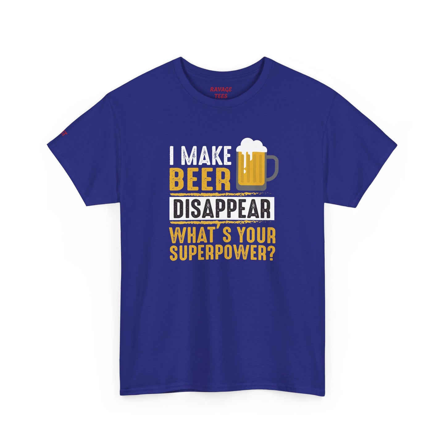 Unisex Beer Superpower Tee | Funny T-Shirt for Beer Lovers
